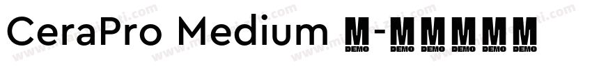 CeraPro Medium 中字体转换